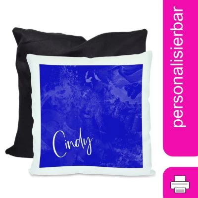 CreaDesign Dekokissen Kinder 40 X 40 Cm Traum Blau Mit Name Personalisiert 3 CreaDesign Dekokissen Kinder 40 X 40 Cm Traum Blau Mit Name Personalisiert
