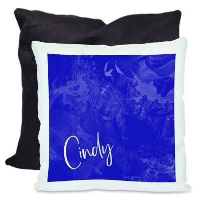 CreaDesign Dekokissen Kinder 40 X 40 Cm Traum Blau Mit Name Personalisiert 4 CreaDesign Dekokissen Kinder 40 X 40 Cm Traum Blau Mit Name Personalisiert – Bild 2