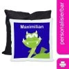 CreaDesign Dekokissen Kinder 40 X 40 Cm Drache Mit Name Personalisiert -Spielzeugladen 30544770 01