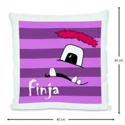 CreaDesign Dekokissen Kinder 40 X 40 Cm Monster Lila Mit Name Personalisiert 10 CreaDesign Dekokissen Kinder 40 X 40 Cm Monster Lila Mit Name Personalisiert -Spielzeugladen 30544848 03