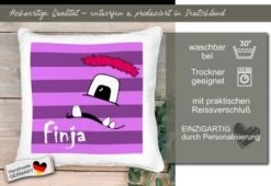 CreaDesign Dekokissen Kinder 40 X 40 Cm Monster Lila Mit Name Personalisiert 12 CreaDesign Dekokissen Kinder 40 X 40 Cm Monster Lila Mit Name Personalisiert -Spielzeugladen 30544848 05