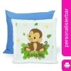 CreaDesign Dekokissen Kinder 40 X 40 Cm Affe Mit Name Personalisiert -Spielzeugladen 30545664 01
