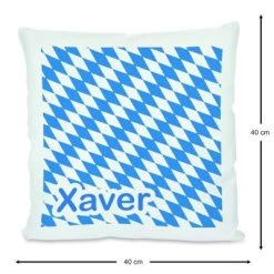CreaDesign Dekokissen Kinder 40 X 40 Cm Bayern Mit Name Personalisiert -Spielzeugladen 30545820 03