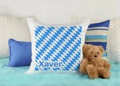 CreaDesign Dekokissen Kinder 40 X 40 Cm Bayern Mit Name Personalisiert -Spielzeugladen 30545820 04