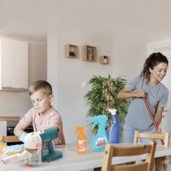 Syntek Haushaltsreinigung Spielet Mit Einem Elektrostaubsauger Und Anderem Zubehör Inklusive - Tolles Geschenk Für Kinder Mehrfarbig 13 Syntek Haushaltsreinigung Spielet Mit Einem Elektrostaubsauger Und Anderem Zubehör Inklusive - Tolles Geschenk Für Kinder Mehrfarbig -Spielzeugladen 30598432 06