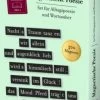 Moses. Verlag Magnetset Magnetische Poesie Alltagspoesie & Wortzauber, 500-tlg.