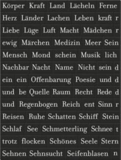 Moses. Verlag Magnetset Magnetische Poesie Alltagspoesie & Wortzauber, 500-tlg. -Spielzeugladen 30613269 05