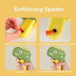 Enbaoxin Dinosaurier Wasserpistole Spielzeug Für Kinder Dinosaurier Mini Wasserpistole Spielzeug -Spielzeugladen 30665323 04