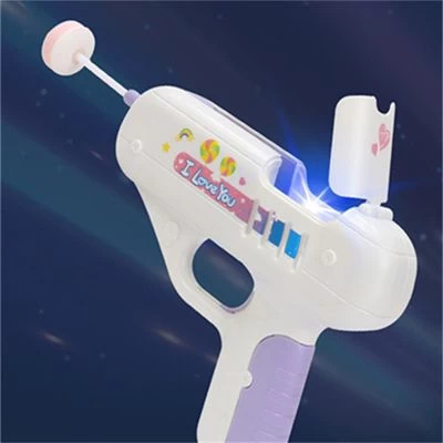 Enbaoxin Elektrische Spielzeugpistole Mit Ton Und Licht Kinderspielzeug Candy Gun Elektrische Handpistole Für Lutscher-Spielzeugpistole 5 Enbaoxin Elektrische Spielzeugpistole Mit Ton Und Licht Kinderspielzeug Candy Gun Elektrische Handpistole Für Lutscher-Spielzeugpistole – Bild 3