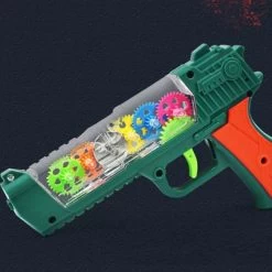 Enbaoxin Elektrische Transparent Getriebe Gun Spielzeug Simulation Sound Und Dazzling Lichter Spielzeug Für Kinder 11 Enbaoxin Elektrische Transparent Getriebe Gun Spielzeug Simulation Sound Und Dazzling Lichter Spielzeug Für Kinder -Spielzeugladen 30789765 04