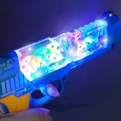 Enbaoxin Elektrische Transparent Getriebe Gun Spielzeug Simulation Sound Und Dazzling Lichter Spielzeug Für Kinder 12 Enbaoxin Elektrische Transparent Getriebe Gun Spielzeug Simulation Sound Und Dazzling Lichter Spielzeug Für Kinder -Spielzeugladen 30789765 05
