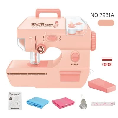 Syntek Elektrische Nähmaschine Kinderkleingeräte Spielzeug Kinderspielhaus Elektrische Nähmaschine Spielzeugset 3 Syntek Elektrische Nähmaschine Kinderkleingeräte Spielzeug Kinderspielhaus Elektrische Nähmaschine Spielzeugset