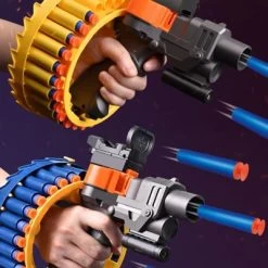 Syntek Hand Ring Elektrische Wiederholung Gun Hohe Kapazität Kinder Schießen Interaktive Spielzeug Waffe -Spielzeugladen 30819974 03