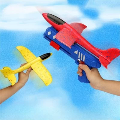 Epik Hand Werfbarer Gleitflugzeugwerfer Für Kinder Zufälligen Farben Kinder Schaumausstoßflugzeug Mit Zufälligen Farben 4 Epik Hand Werfbarer Gleitflugzeugwerfer Für Kinder Zufälligen Farben Kinder Schaumausstoßflugzeug Mit Zufälligen Farben – Bild 2