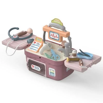 Enbaoxin Kindersimulation Stethoskop Tragbare Medizinische Kit Spielzeug Multifunktionaler Sanitätskasten Kinderspielzeug 3 Enbaoxin Kindersimulation Stethoskop Tragbare Medizinische Kit Spielzeug Multifunktionaler Sanitätskasten Kinderspielzeug