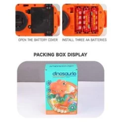 Vicabo Dino Musikspielzeug Mit Licht Dinosaurier Kinderspielzeug Krabbelspielzeug Für Kinder -Spielzeugladen 30926125 05