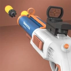 Syntek Zweischüssige Schrotflinte Für Kinder Kinder-Mörser-Soundeffekt, Doppelschwamm, Doppellauf-Spielzeugpistole -Spielzeugladen 31240904 05