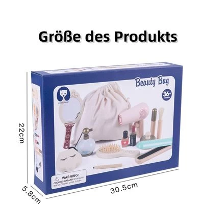 SHAOKE Kosmetik-Toilettenset Für Kinder Kinder-Prinzessin-Spielhaus-Ankleide-Spielzeugset Kinder-Make-up 7 SHAOKE Kosmetik-Toilettenset Für Kinder Kinder-Prinzessin-Spielhaus-Ankleide-Spielzeugset Kinder-Make-up – Bild 5