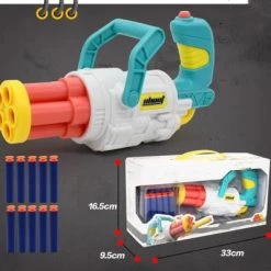 Enbaoxin Saugnapf-Simulation Spielzeugpistolen Fünf In Einer Reihe Weiche Geschosswaffe Spielzeug -Spielzeugladen 31277953 04