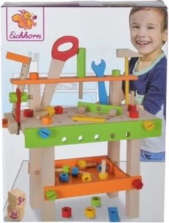 Eichhorn Werkbank Inkl. Zubehör -Spielzeugladen 3168403 06