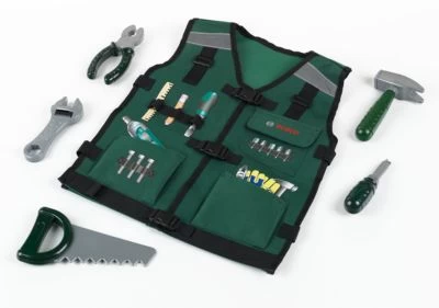 Klein Bosch Werkzeugweste Mit Zubehör 3 Klein Bosch Werkzeugweste Mit Zubehör