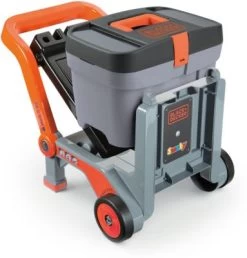 Smoby Black+Decker 3-in-1 Multi-Werkbank + Werkzeugkoffer -Spielzeugladen 4202053 03