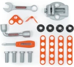 Smoby Black+Decker 3-in-1 Multi-Werkbank + Werkzeugkoffer -Spielzeugladen 4202053 05