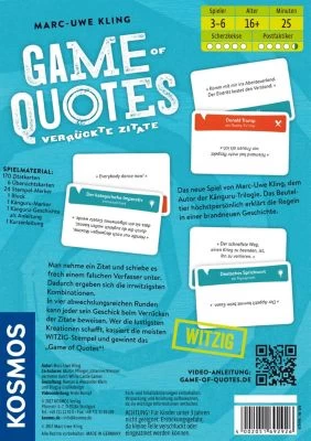 Kosmos Game Of Quotes 4 Kosmos Game Of Quotes – Bild 2